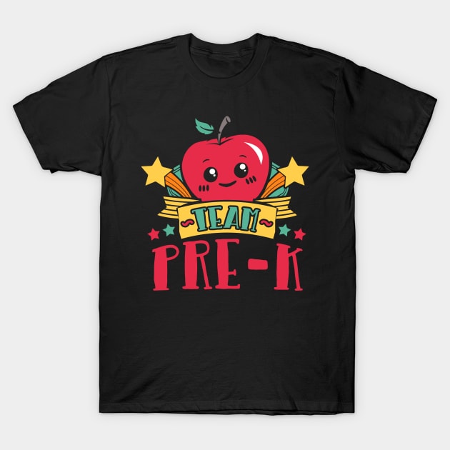 Team pre-k T-Shirt by captainmood